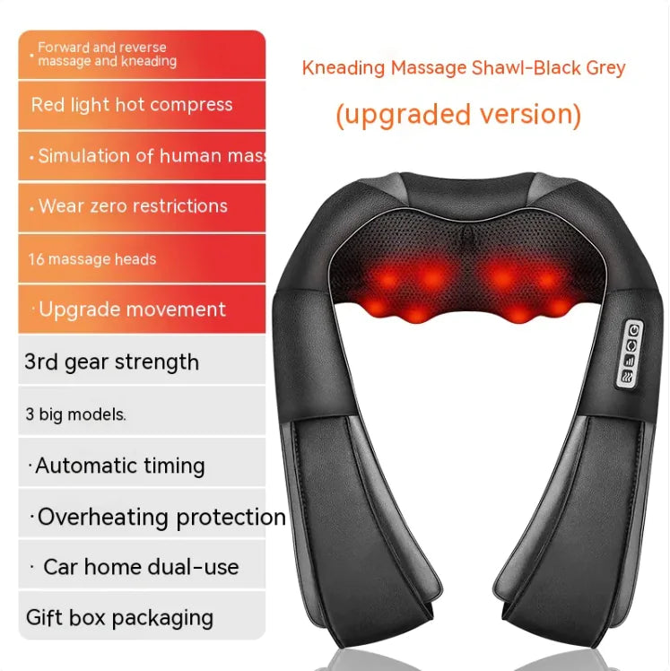 Reluxe Heated Neck & Shoulder Massager