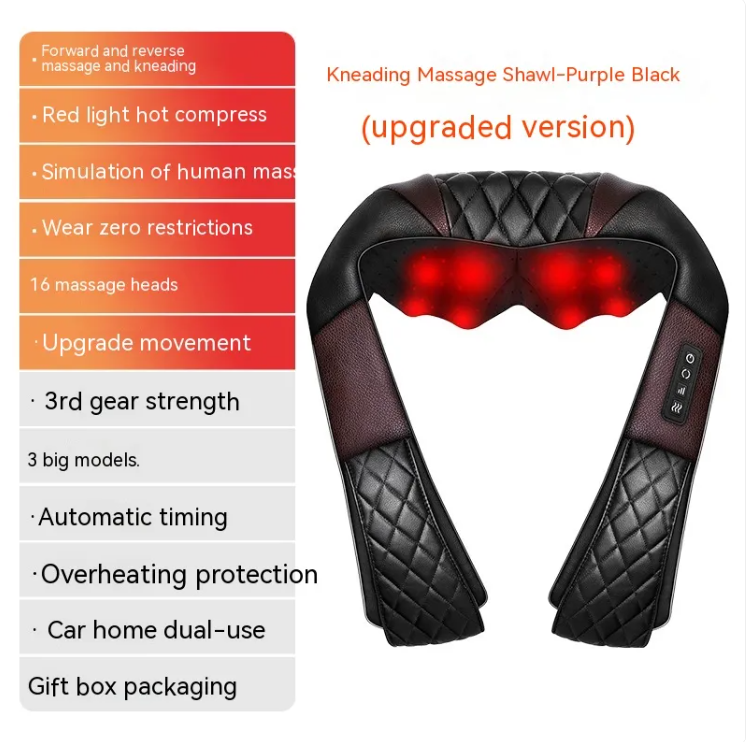 Reluxe Heated Neck & Shoulder Massager