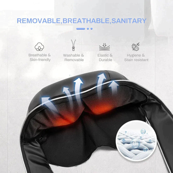 Reluxe Heated Neck & Shoulder Massager